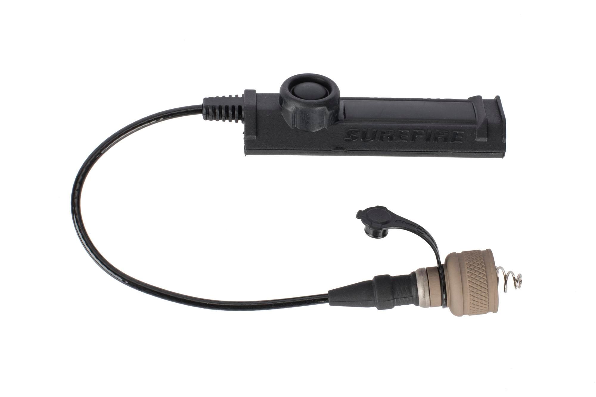 SureFire Replacement Rear Cap Assembly and SR07 Rail Tape Switch - Tan